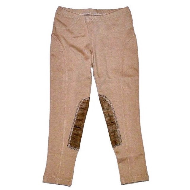 Фото 1: Бежевые брюки для девочек ZARA