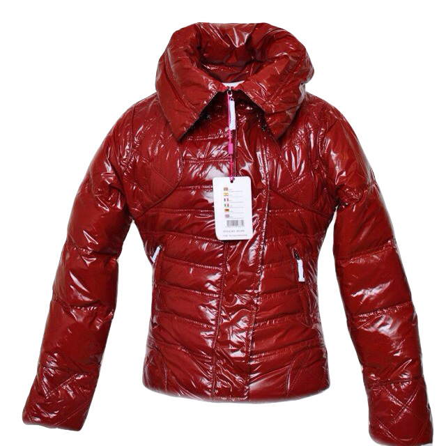 Фото 1: Короткая куртка Ativo красная лакированная