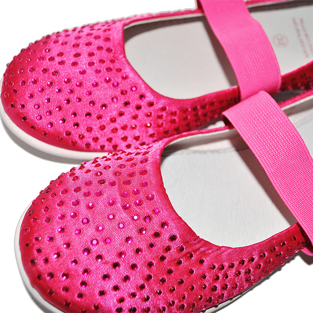 Розовые туфли Lelli Kelly со стразами. Фото: 4