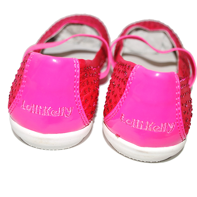 Розовые туфли Lelli Kelly со стразами. Фото: 6