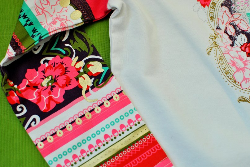 Фото 4: яркая блуза KENZO для девочек