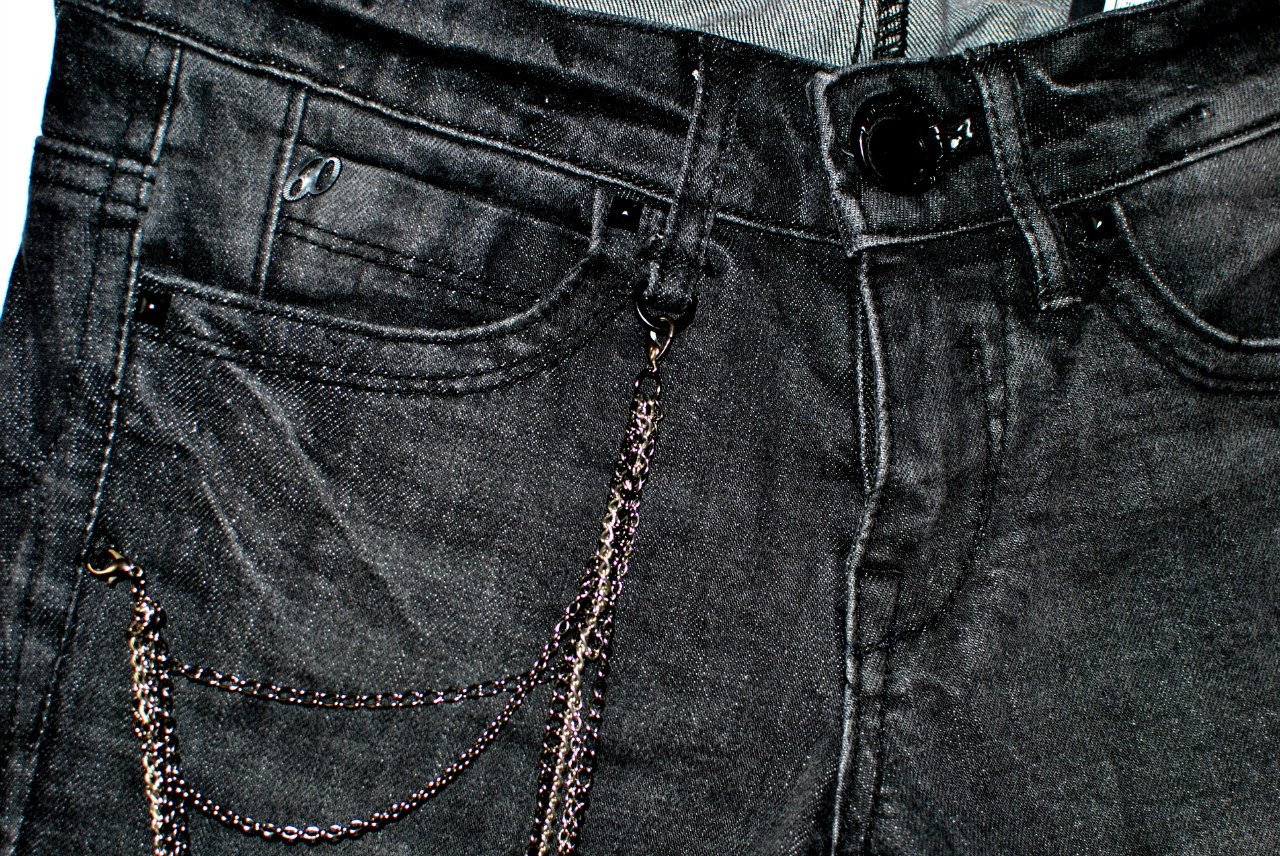 Фото 5: Черные джинсы miss sixty для девочек