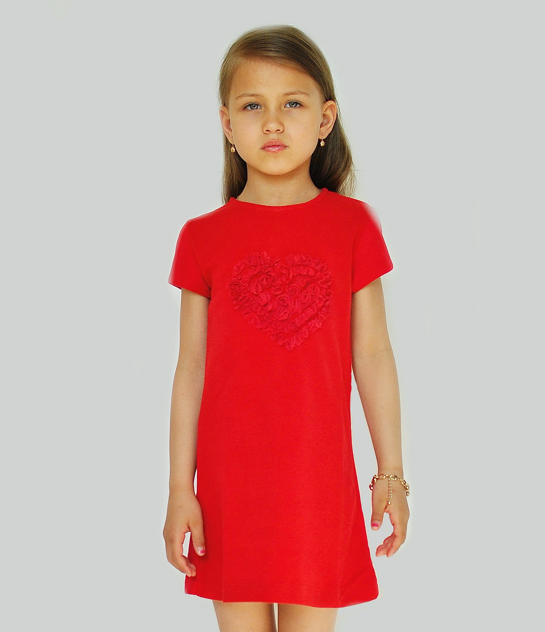 Фото 3. Красное платье Bambina (Go Kids)