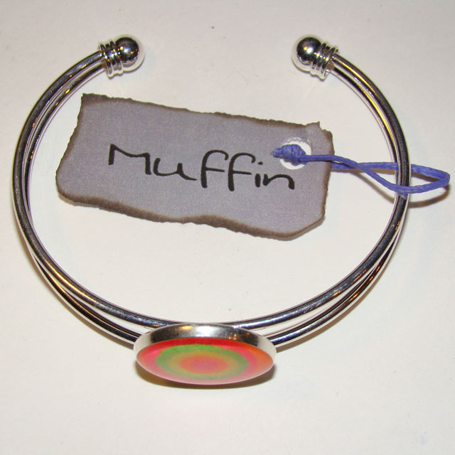 Авторский набор браслет и кольцо ручной работы Muffin